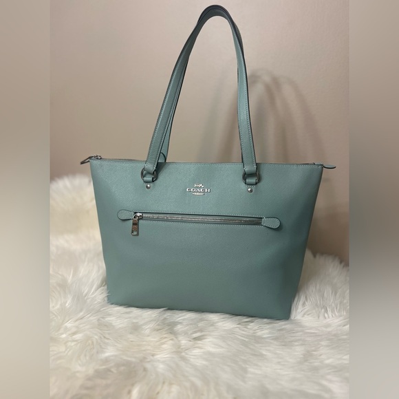Coach Handbags - COACH 79608 Seafoam Green Tote Bag